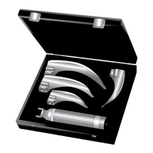 McINTOSH, Laryngoscopes Set - 4 Blades + Handle (without batteries)