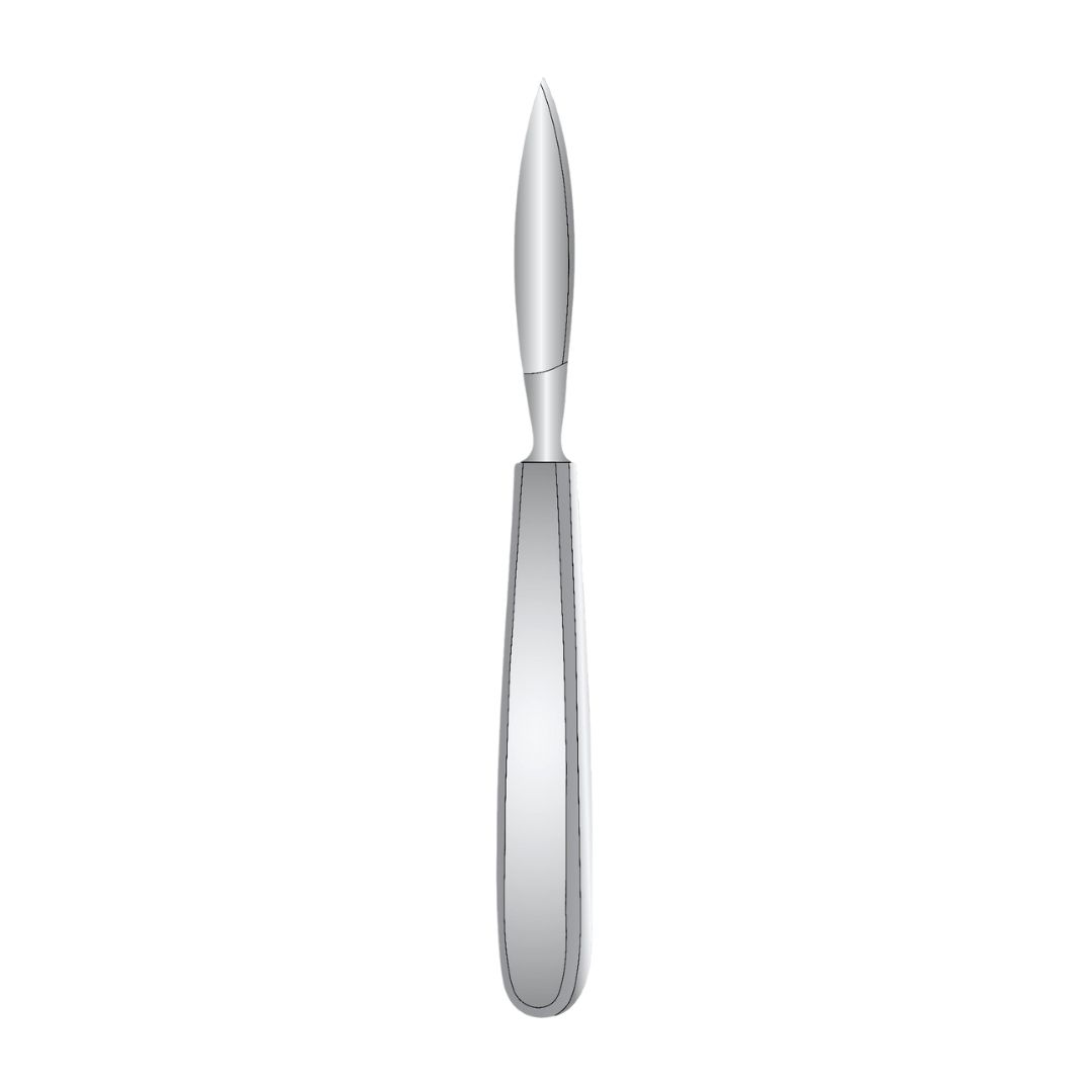 LANGENBECK, Resection & Cartilage knife, 5.5 × 13cm, 18cm