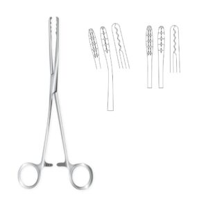 ULRICH, Swab Forceps, Straight, 22.5cm